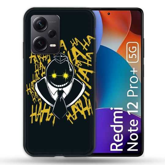 Coque Renforcée Pour Xiaomi Redmi Note 12 Pro Plus 5G Manga Assassination Classroom Kuro Noir