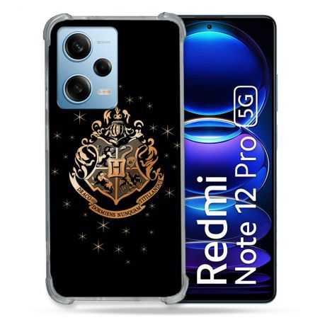 Coque Renforcée En Verre Trempé Pour Xiaomi Redmi Note 12 Pro 5G Harry Potter Poudlard