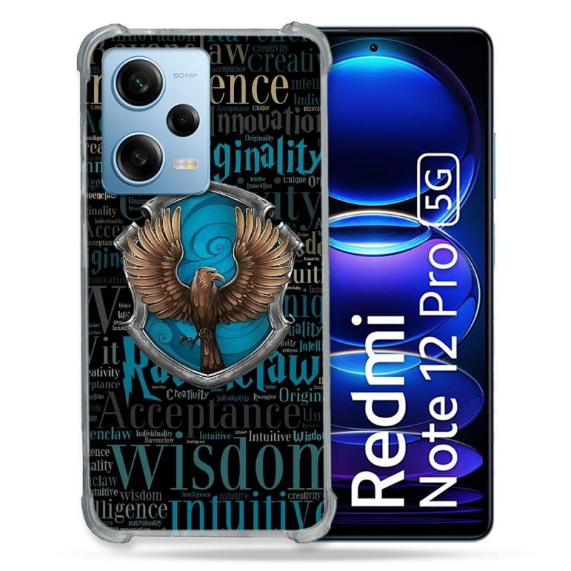 Coque Renforcée En Verre Trempé Pour Xiaomi Redmi Note 12 Pro 5G Harry Potter Serdaigle