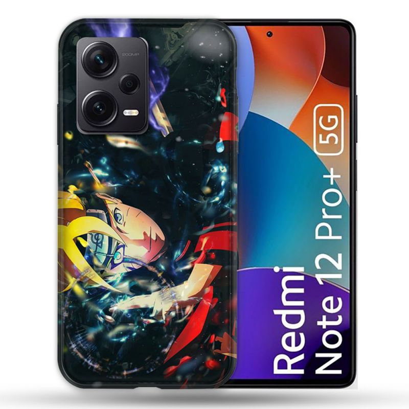 Coque Renforcée Pour Xiaomi Redmi Note 12 Pro Plus 5G Manga Boruto Eclair
