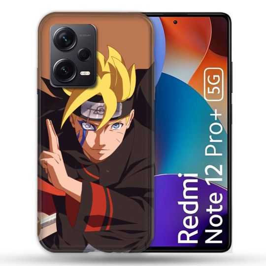 Coque Renforcée Pour Xiaomi Redmi Note 12 Pro Plus 5G Manga Boruto Signe
