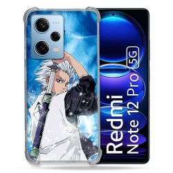 Coque Renforcée En Verre Trempé Pour Xiaomi Redmi Note 12 Pro 5G Manga Bleach Hitsugaya