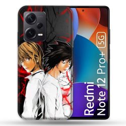 Coque Renforcée Pour Xiaomi Redmi Note 12 Pro Plus 5G Manga Death Note Duo