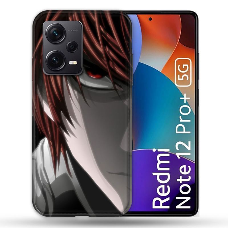 Coque Renforcée Pour Xiaomi Redmi Note 12 Pro Plus 5G Manga Death Note Kira