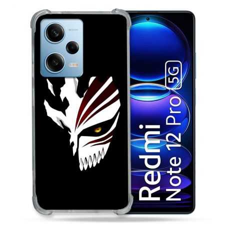 Coque Renforcée En Verre Trempé Pour Xiaomi Redmi Note 12 Pro 5G Manga Bleach Masque