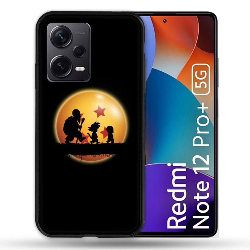 Coque Renforcée Pour Xiaomi Redmi Note 12 Pro Plus 5G Manga Dragon Ball Vintage