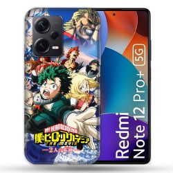 Coque Renforcée Pour Xiaomi Redmi Note 12 Pro Plus 5G Manga My Hero Academia Affiche