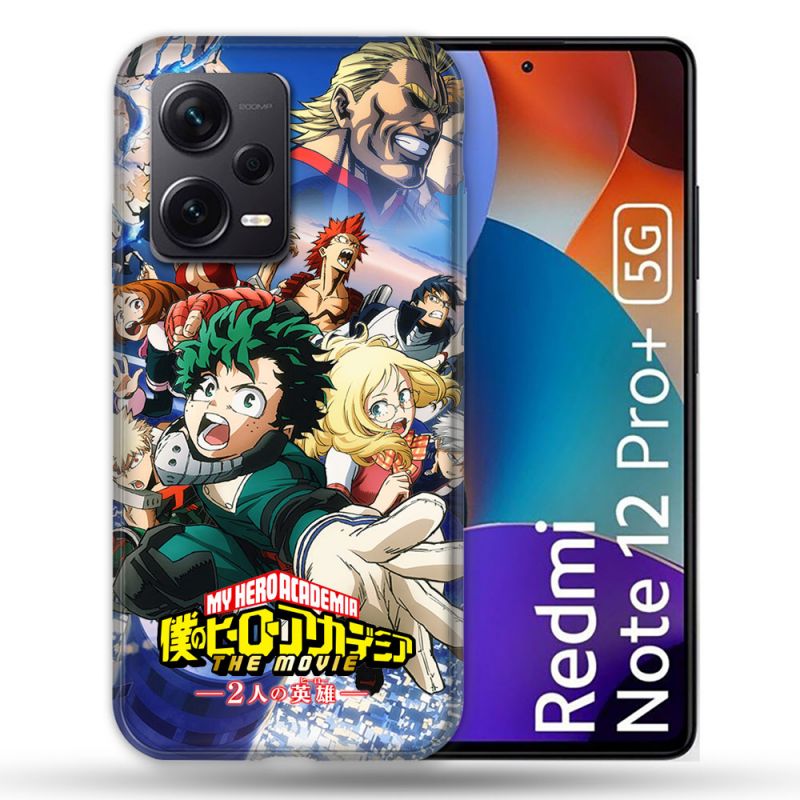 Coque Renforcée Pour Xiaomi Redmi Note 12 Pro Plus 5G Manga My Hero Academia Affiche