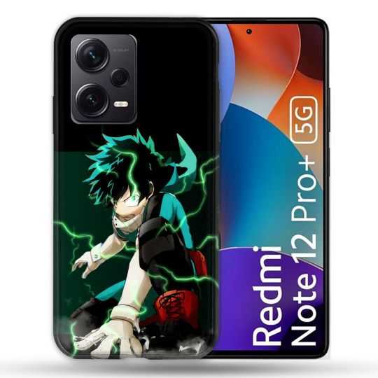 Coque Renforcée Pour Xiaomi Redmi Note 12 Pro Plus 5G Manga My Hero Academia Deku