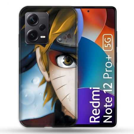 Coque Renforcée Pour Xiaomi Redmi Note 12 Pro Plus 5G Manga Naruto Blanc