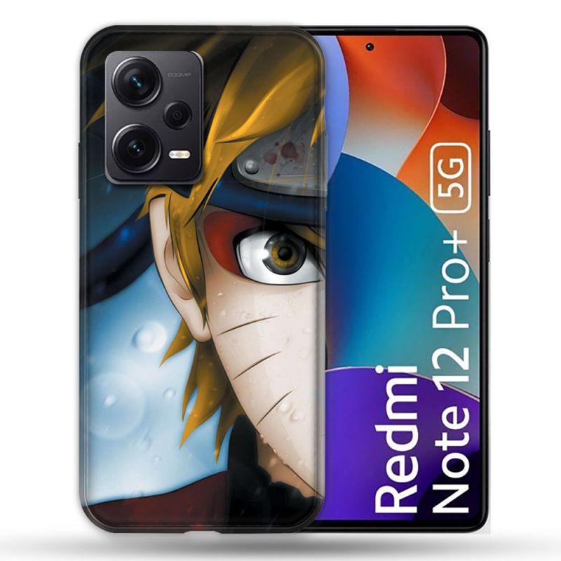 Coque Renforcée Pour Xiaomi Redmi Note 12 Pro Plus 5G Manga Naruto Blanc