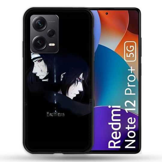 Coque Renforcée Pour Xiaomi Redmi Note 12 Pro Plus 5G Manga Naruto Sasuke Itachi
