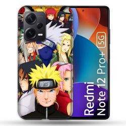 Coque Renforcée Pour Xiaomi Redmi Note 12 Pro Plus 5G Manga Naruto Team