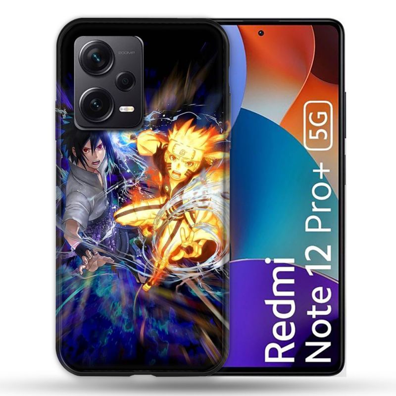 Coque Renforcée Pour Xiaomi Redmi Note 12 Pro Plus 5G Manga Naruto VS
