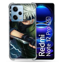 Coque Renforcée En Verre Trempé Pour Xiaomi Redmi Note 12 Pro 5G Manga Naruto Kakashi