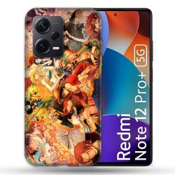 Coque Renforcée Pour Xiaomi Redmi Note 12 Pro Plus 5G Manga One Piece Nakama
