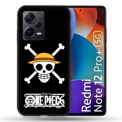 Coque Renforcée Pour Xiaomi Redmi Note 12 Pro Plus 5G Manga One Piece Tete de Mort