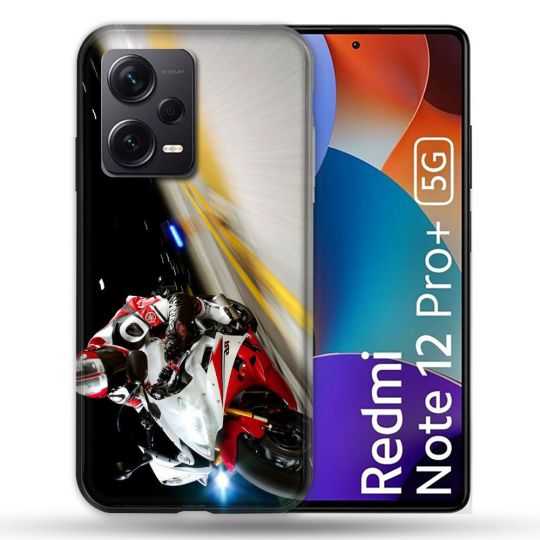 Coque Renforcée Pour Xiaomi Redmi Note 12 Pro Plus 5G Moto Course GP R6