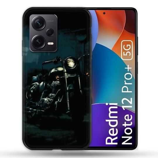 Coque Renforcée Pour Xiaomi Redmi Note 12 Pro Plus 5G Moto Harley Vintage