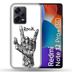 Coque Renforcée Pour Xiaomi Redmi Note 12 Pro Plus 5G Musique Rock Main