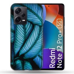 Coque Renforcée Pour Xiaomi Redmi Note 12 Pro Plus 5G Nature Feuille Palmier