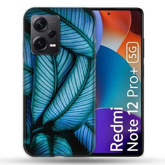 Coque Renforcée Pour Xiaomi Redmi Note 12 Pro Plus 5G Nature Feuille Palmier