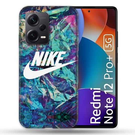 Coque Renforcée Pour Xiaomi Redmi Note 12 Pro Plus 5G Nike Turquoise