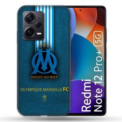 Coque Renforcée Pour Xiaomi Redmi Note 12 Pro Plus 5G Olympique Marseille OM Bande