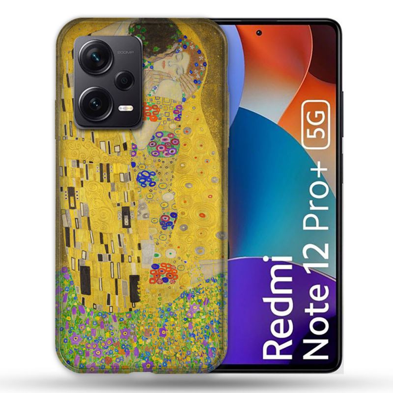 Coque Renforcée Pour Xiaomi Redmi Note 12 Pro Plus 5G Peinture Le Baiser