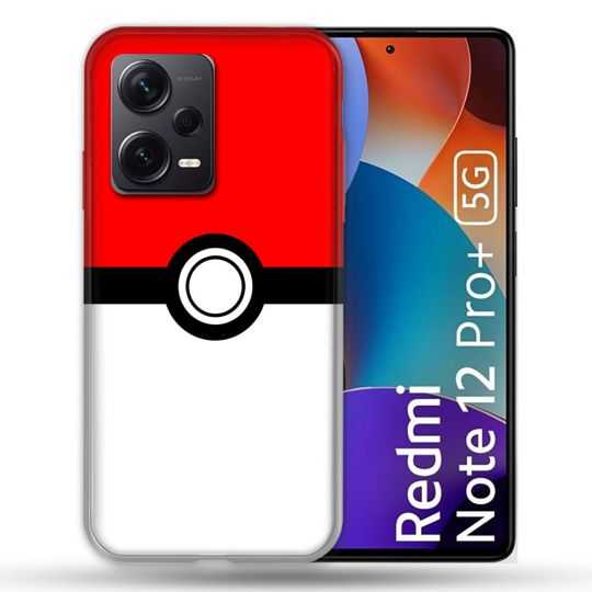 Coque Renforcée Pour Xiaomi Redmi Note 12 Pro Plus 5G Pokemon Pokeball