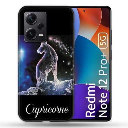 Coque Renforcée Pour Xiaomi Redmi Note 12 Pro Plus 5G Signe Zodiaque 2 Capricorne