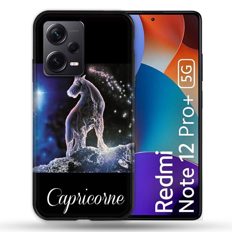 Coque Renforcée Pour Xiaomi Redmi Note 12 Pro Plus 5G Signe Zodiaque 2 Capricorne