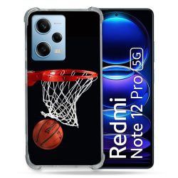 Coque Renforcée En Verre Trempé Pour Xiaomi Redmi Note 12 Pro 5G Sport Basket Panier
