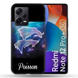 Coque Renforcée Pour Xiaomi Redmi Note 12 Pro Plus 5G Signe Zodiaque 2 Poisson