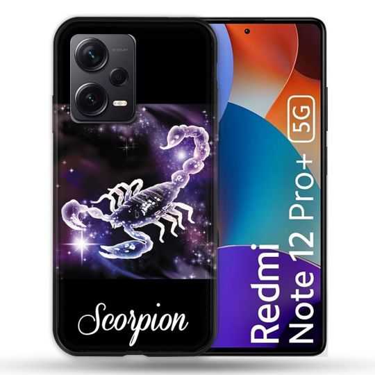 Coque Renforcée Pour Xiaomi Redmi Note 12 Pro Plus 5G Signe Zodiaque 2 Scorpion