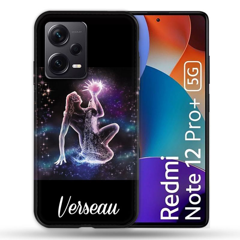 Coque Renforcée Pour Xiaomi Redmi Note 12 Pro Plus 5G Signe Zodiaque 2 Verseau