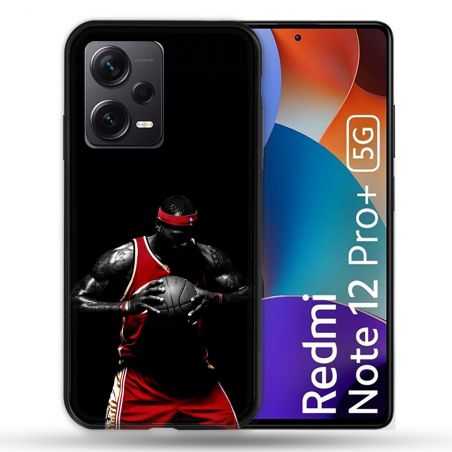 Coque Renforcée Pour Xiaomi Redmi Note 12 Pro Plus 5G Sport Basketeur