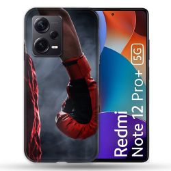 Coque Renforcée Pour Xiaomi Redmi Note 12 Pro Plus 5G Sport Boxe Gant Rouge
