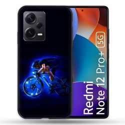 Coque Renforcée Pour Xiaomi Redmi Note 12 Pro Plus 5G Sport Cyclisme Bleu