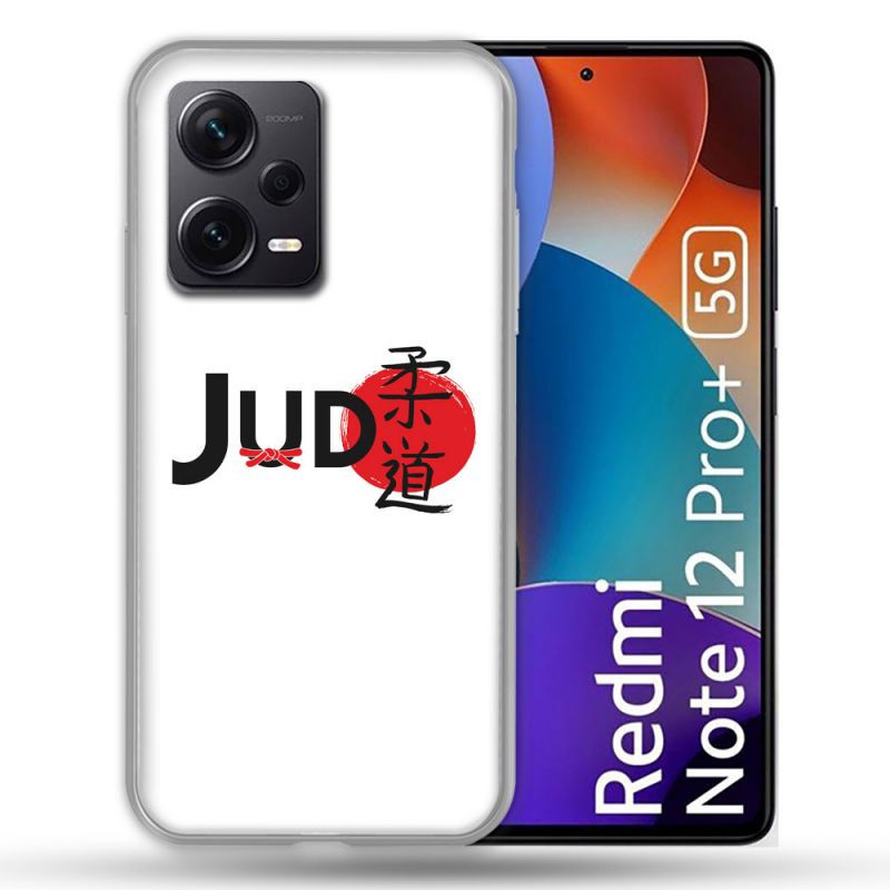 Coque Renforcée Pour Xiaomi Redmi Note 12 Pro Plus 5G Sport Judo Logo