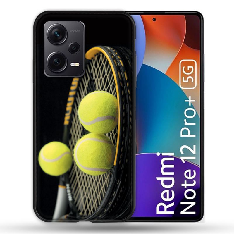 Coque Renforcée Pour Xiaomi Redmi Note 12 Pro Plus 5G Sport Tennis Balls