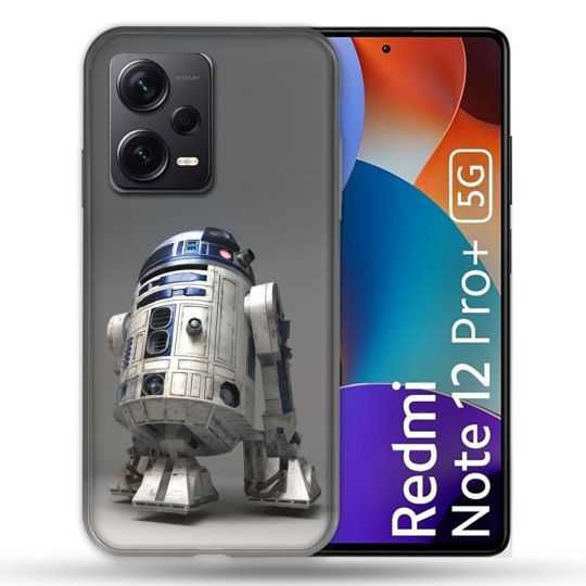 Coque Renforcée Pour Xiaomi Redmi Note 12 Pro Plus 5G Star Wars - R2D2