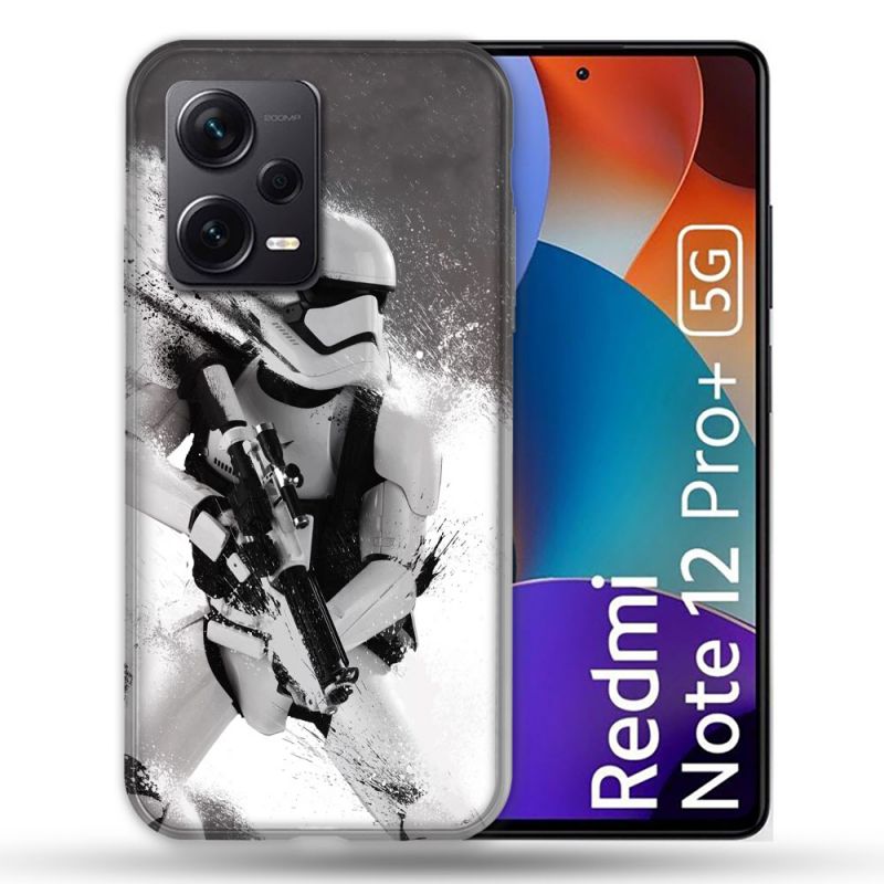 Coque Renforcée Pour Xiaomi Redmi Note 12 Pro Plus 5G Star Wars - Trooper
