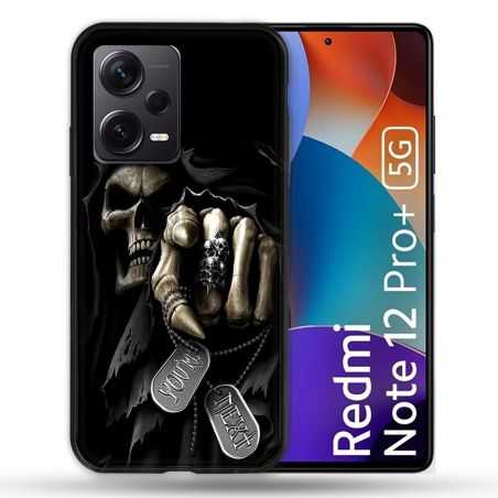 Coque Renforcée Pour Xiaomi Redmi Note 12 Pro Plus 5G Tete de Mort Your Next