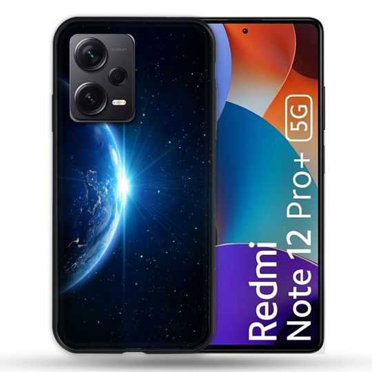 Coque Renforcée Pour Xiaomi Redmi Note 12 Pro Plus 5G Univers Planete Terre