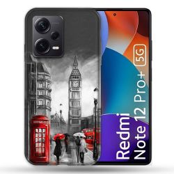 Coque Renforcée Pour Xiaomi Redmi Note 12 Pro Plus 5G Voyage Angleterre Londres Vintage