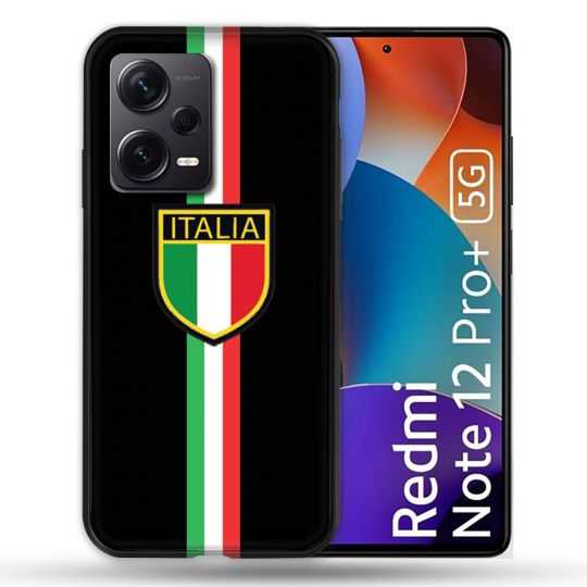 Coque Renforcée Pour Xiaomi Redmi Note 12 Pro Plus 5G Voyage Italie 3 Noir