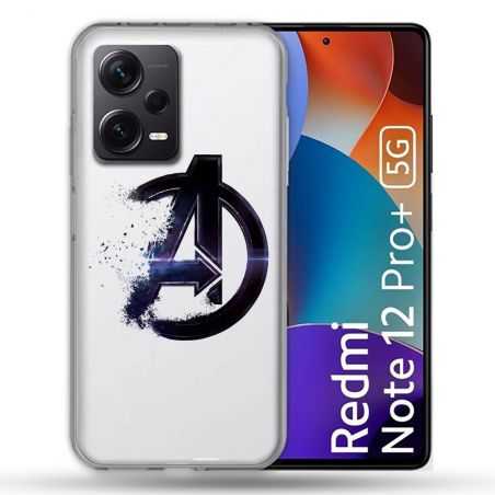 Coque Renforcée Transparente Pour Xiaomi Redmi Note 12 Pro Plus 5G Avenger