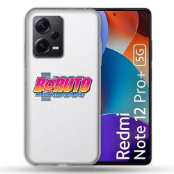 Coque Renforcée Transparente Pour Xiaomi Redmi Note 12 Pro Plus 5G Boruto Logo