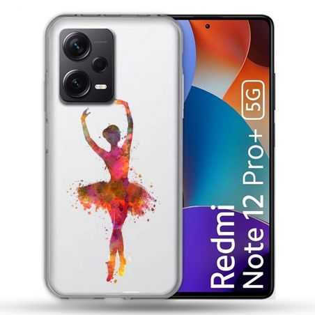 Coque Renforcée Transparente Pour Xiaomi Redmi Note 12 Pro Plus 5G Danseuse etoile